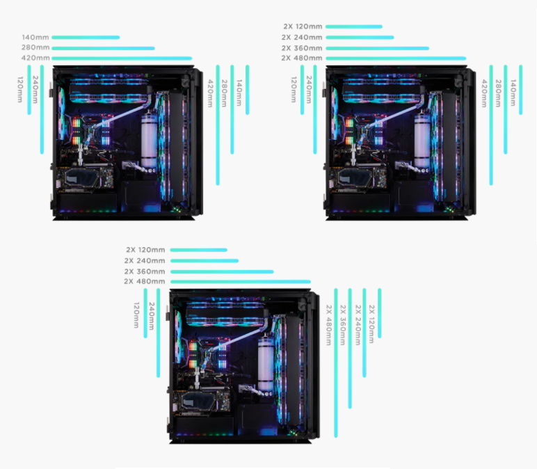 Case máy tính Corsair 1000D RGB CC-9011148-WW Case máy tính Corsair 1000D RGB CC-9011148-WW