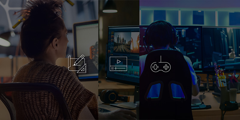 Phù hợp cho nhu cầu sáng tạo và chơi game đòi hỏi khắt khe