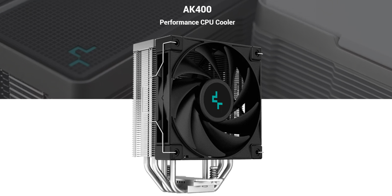 Tản nhiệt khí Deepcool AK400 R-AK400-BKNNMN-G-1 Tản nhiệt khí Deepcool AK400 R-AK400-BKNNMN-G-1
