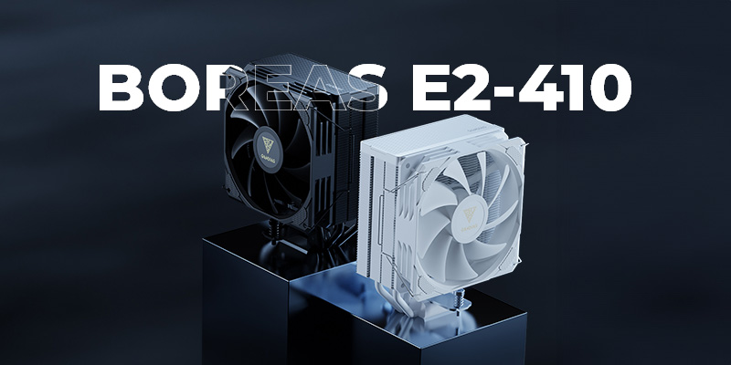 Tản nhiệt khí Gamdias BOREAS E2-410 White CCBORE410WHGA