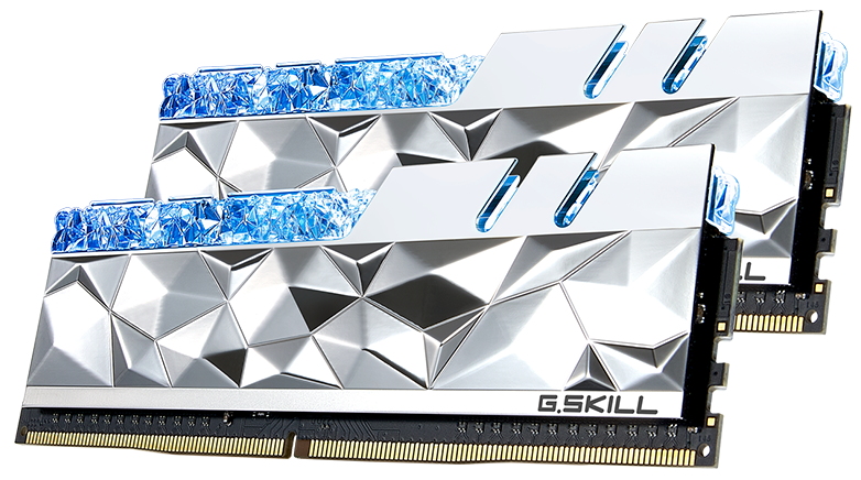Ram PC G.SKILL Trident Z Royal Elite Silver RGB 32GB 4000MHz DDR4 (16GBx2) F4-4000C16D-32GTES Ram PC G.SKILL Trident Z Royal Elite Silver RGB 32GB 4000MHz DDR4 (16GBx2) F4-4000C16D-32GTES