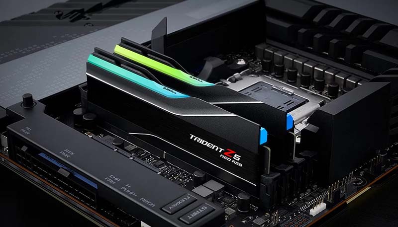 Ram PC G.SKILL Trident Z5 Neo RGB 32GB 6000MHz DDR5 (16GBx2) F5-6000J3636F16GX2-TZ5NR Ram PC G.SKILL Trident Z5 Neo RGB 32GB 6000MHz DDR5 (16GBx2) F5-6000J3636F16GX2-TZ5NR