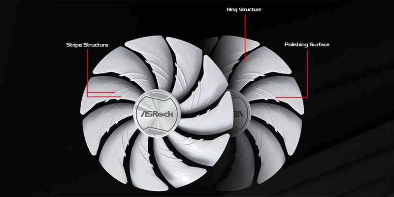 Striped Axial Fan Striped Axial Fan