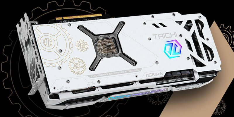 VGA ASRock Radeon RX 7900 XTX Taichi White 24G OC GDDR6