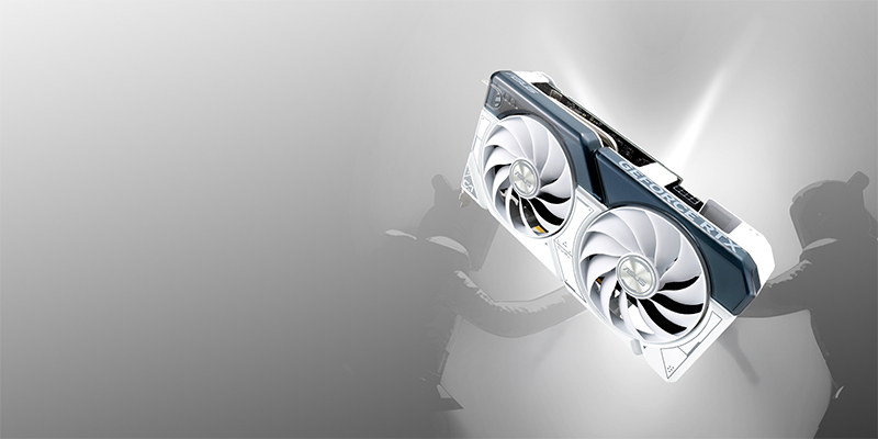 VGA Asus Dual GeForce RTX 4060 White OC Edition 8GB GDDR6 DUAL-RTX4060-O8G-WHITE