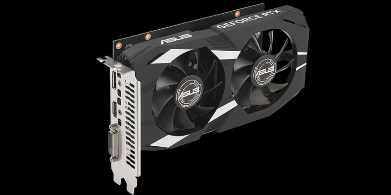 VGA Asus GeForce RTX 3050 DUAL 6GB OC GDDR6 VGA Asus GeForce RTX 3050 DUAL 6GB OC GDDR6