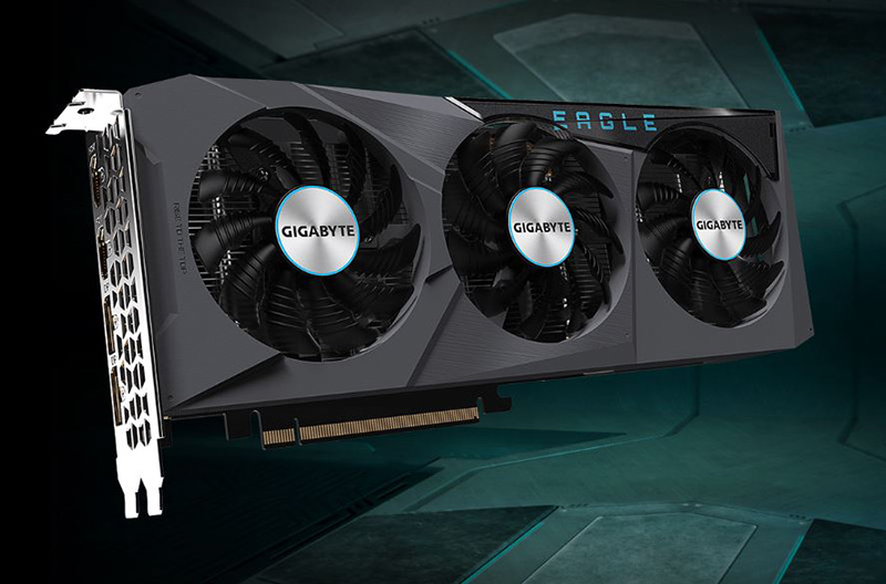 VGA Gigabyte Radeon RX 6600 EAGLE 8G GDDR6 GV-R66EAGLE-8GD