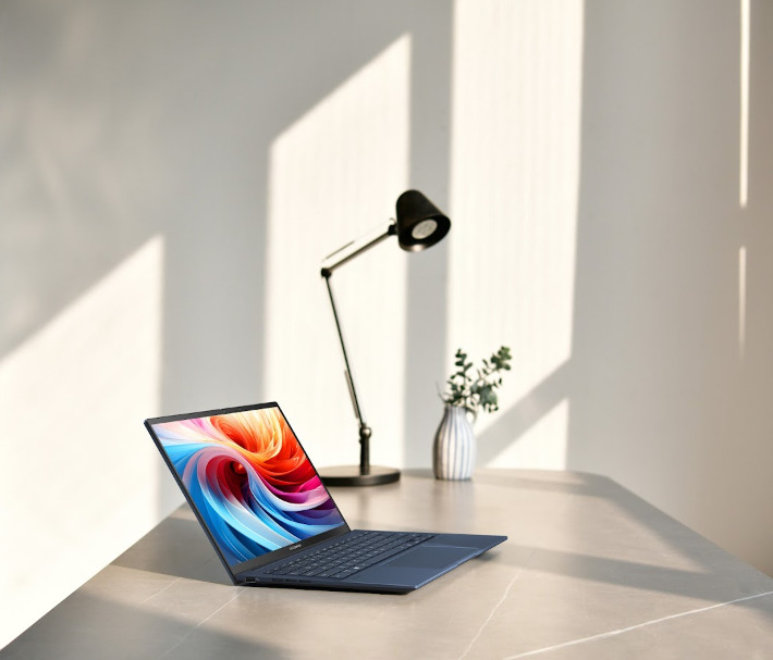 Hiển thị rực rỡ, sống động trên màn hình ASUS Lumina OLED 3K