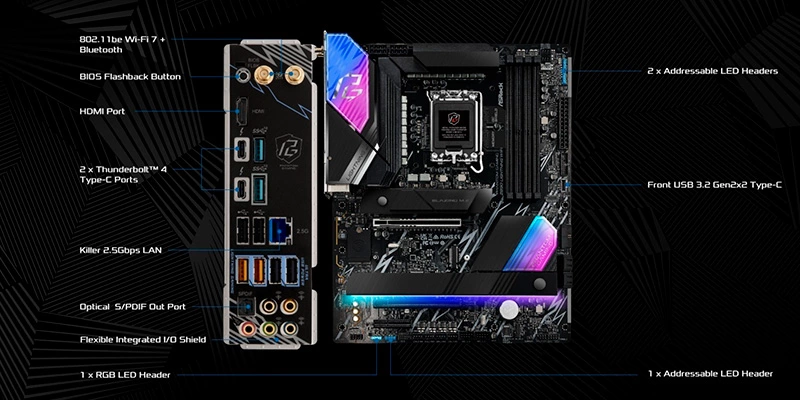 Trải nghiệm tốc độ siêu việt cùng hỗ trợ RAM DDR5 và PCIe 5.0 Trải nghiệm tốc độ siêu việt cùng hỗ trợ RAM DDR5 và PCIe 5.0