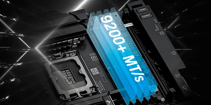 Lưu trữ tốc độ cao với nhiều khe cắm M.2 PCIe 5.0