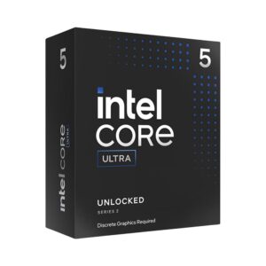 CPU Intel Core Ultra 5 245KF Up to 5.2GHz 14 cores 14 threads 24MB