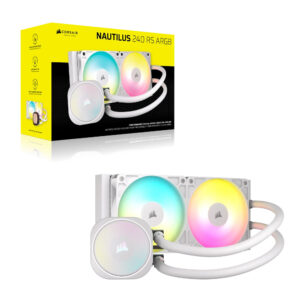 Tản nhiệt nước AIO Corsair NAUTILUS 240 ARGB White CW-9060094-WW