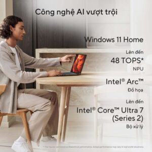 Laptop Asus Zenbook S14 OLED UX5406SA-PV140WS (Ultra 7 258V/ 32GB/ 1TB SSD/ 14 inch 3K/ 120Hz/ Win 11/ Office/ White/ Vỏ nhôm/ Túi)