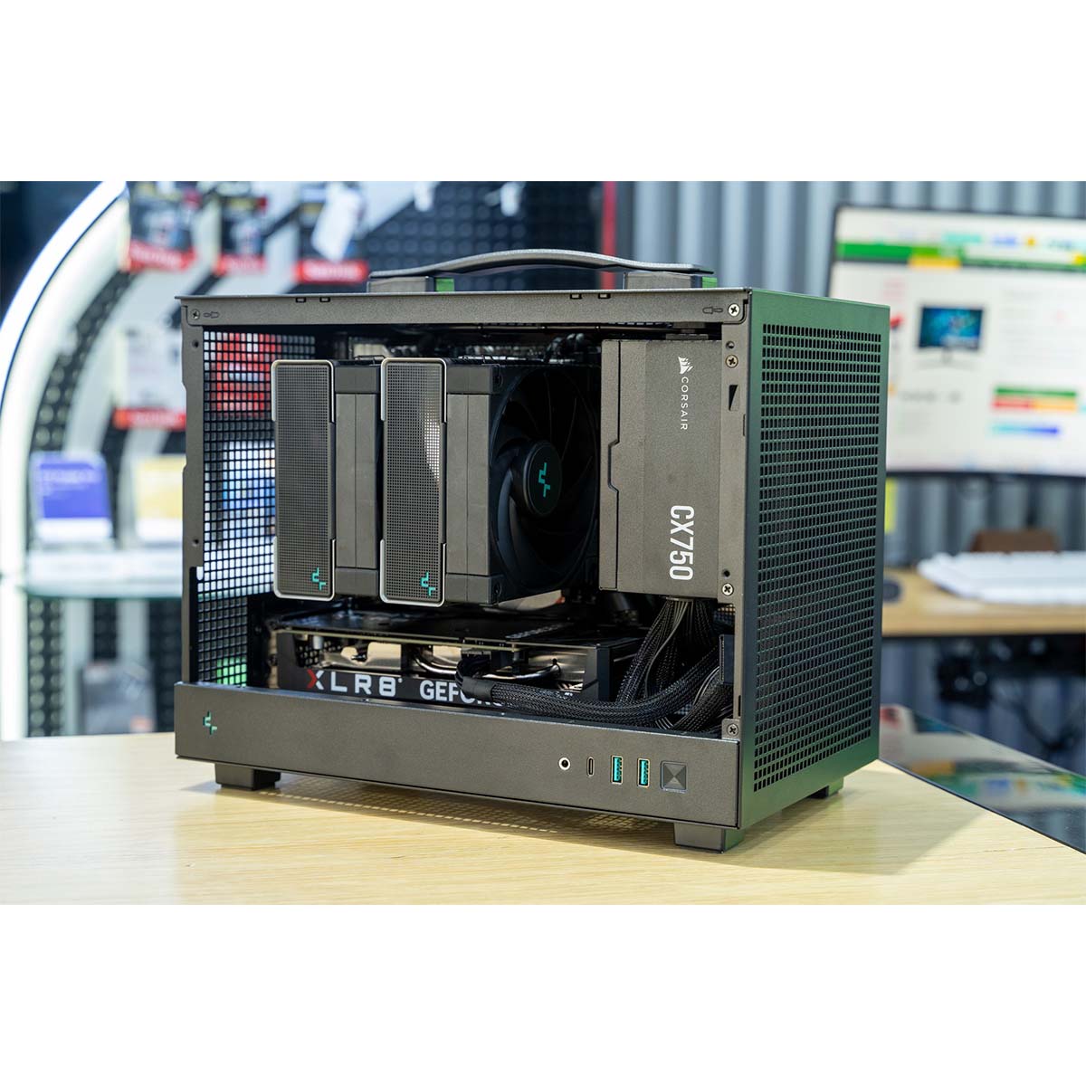 3-6843bc5d-0664-4a11-ab6e-ec4d001ce723 PC Gaming PANO ITX I5-3060 ( i5-12400F, RTX 3060 12GB, RAM 32GB, SSD 500GB, 650W )
