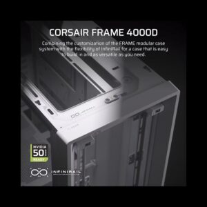 Case máy tính Corsair FRAME 4000D Airflow White CC-9011291-WW