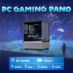PC Gaming PANO R5 ( Ryzen 5 5600GT, VEGA 7 , RAM 16GB, SSD 500GB, 450W )