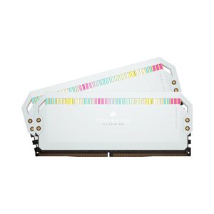 Ram PC Corsair Dominator Platinum RGB White 32GB 6000Mhz DDR5 (2x16GB) CMT32GX5M2X6000C36W