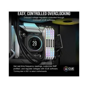 Ram PC Corsair Dominator Platinum RGB White 32GB 6000Mhz DDR5 (2x16GB) CMT32GX5M2X6000C36W