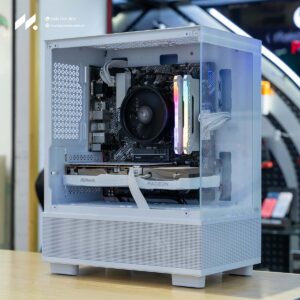 PC Gaming PANO I5-4060 WHITE (i5-12400F, RTX 4060 8GB, RAM 16GB, SSD 500GB, 650W)