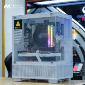 PC Gaming PANO I5-4060 WHITE (i5-12400F, RTX 4060 8GB, RAM 16GB, SSD 500GB, 650W)