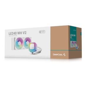 Tản nhiệt nước AIO Deepcool LE240 WH V2 A-RGB R-LE240-WHAMMN-G-2