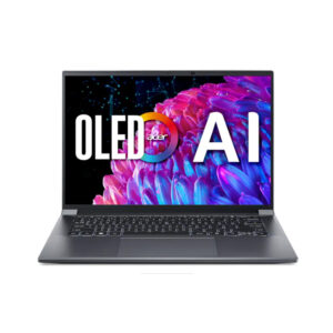 Laptop Acer Swift X 14 OLED SFX14-72G-79UW (Ultra 7 155H/ 32GB/ 1TB SSD/ RTX 4070 8GB/ 14 inch 2.8K/ Win11/ Gray/ Vỏ nhôm/ 1Y)