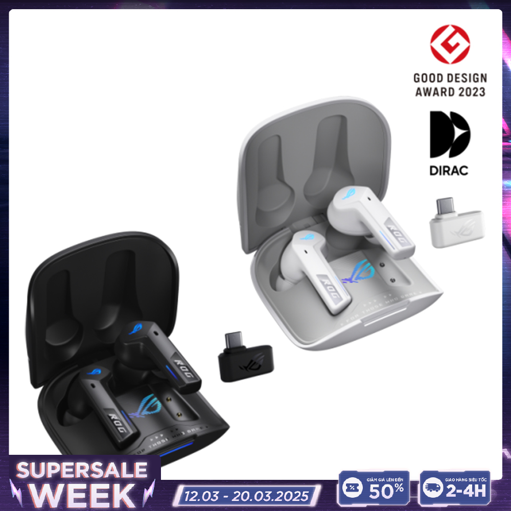 Tai Nghe Bluetooth ASUS ROG Cetra True Wireless SpeedNova