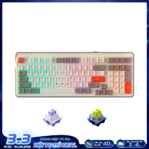 Bàn phím cơ không dây Dareu EK98 Pro Triple Mode Proto (Dareu Sw)