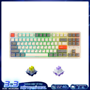 Bàn phím cơ không dây Dareu EK87 Pro Triple Mode Proto (Dareu Sw)