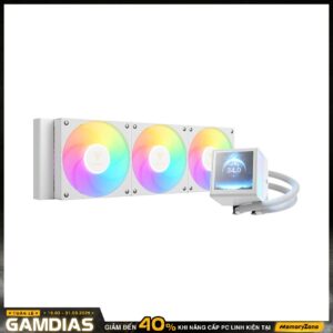 Tản nhiệt nước AIO Gamdias CHIONE P5-360 White WCCNEP5360WHGA