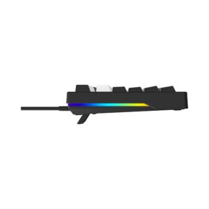 Bàn phím cơ Dareu EK75 White Black PBT Multi Led (Dareu Sw)