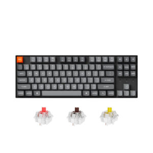 Bàn phím cơ không dây Keychron K8 Max White Led (Keychron Sw)