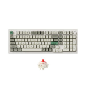 Bàn phím cơ không dây Keychron Q5 Max Shell White RGB Knob Hotswap (Gateron Sw)