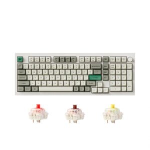 Bàn phím cơ không dây Keychron Q5 Max Shell White RGB Knob Hotswap (Gateron Sw)