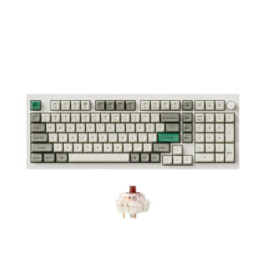 Bàn phím cơ không dây Keychron Q5 Max Shell White RGB Knob Hotswap (Gateron Sw)