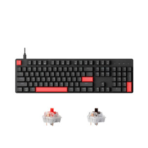 Bàn phím cơ Lemokey X2 Red Blacklight (Keychron Sw)