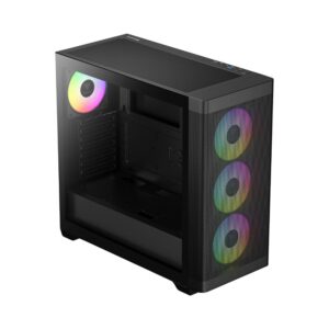 Case máy tính Gamdias ATHENA M3 Black CAATHEM3BLGA