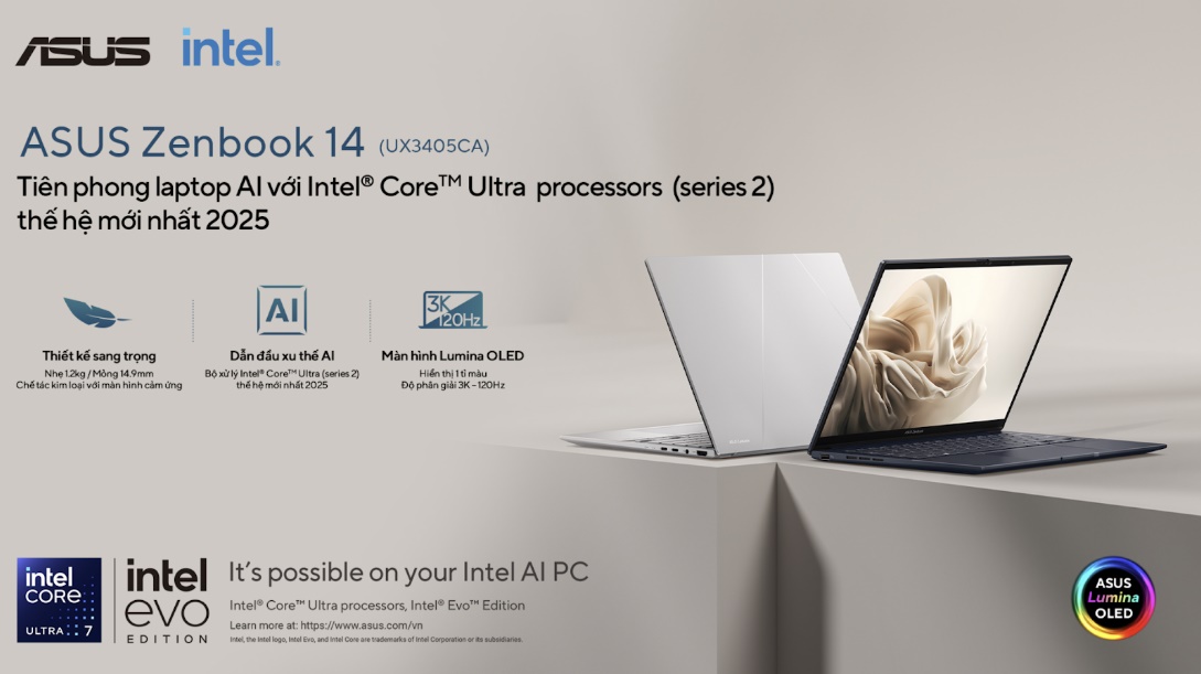 laptop-asus-zenbook-14-oled-ux3405ca Laptop Asus Zenbook 14 OLED UX3405CA