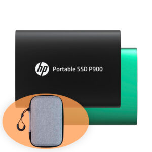 Ổ cứng di động SSD 1TB HP P900 2000MB/s (Black/Green)