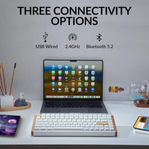 Bàn phím cơ không dây Keychron K2 HE Special Edition RGB Hotswap Aluminum (Magnetic Sw)