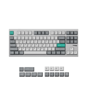 Bàn phím cơ không dây Lemokey L4 Space Silver RGB Hotswap CNC Aluminum (Keychron Sw)