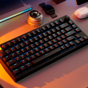 Bàn phím cơ không dây Lemokey P1 HE Shine Through RGB Hotswap CNC Aluminum (Magnetic Sw)