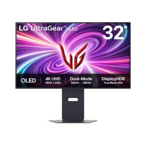 Màn hình LG UltraGear 32 Inch OLED 4K 240Hz Dual Mode 32GS95UV-B.ATV