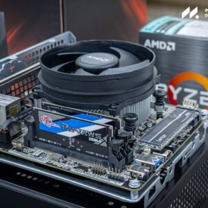 Mini PC ASRock DeskMini X300 ST-AX34650G (Ryzen 5 4650G, Ram DDR4, SSD 500GB, Win 11)