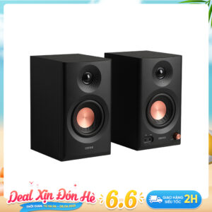Loa vi tính Edifier MR3 Black Bluetooth Hi-Res Audio 18W x2 (RMS)
