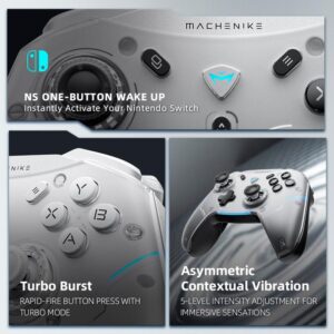 Tay cầm chơi game không dây Machenike G5 Pro Hall Effect Tri Mode Mecha Tactile Button