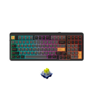 Bàn phím cơ không dây Dareu EK98 Pro Triple Mode Black Golden (Dareu Sw)