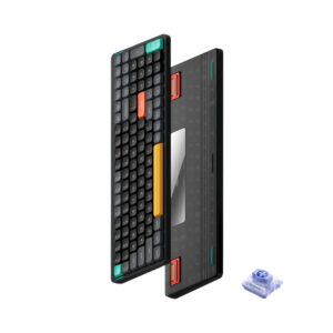 Bàn phím cơ không dây Nuphy Air96 V2 Basalt Black RGB Hotswap (Nuphy Sw)