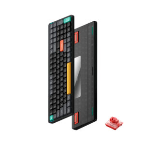 Bàn phím cơ không dây Nuphy Air96 V2 Basalt Black RGB Hotswap (Nuphy Sw)