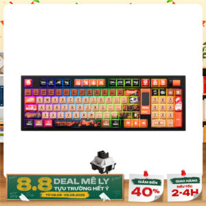 Bàn phím cơ không dây AKKO 5098B Wasteland Survival LCD Screen RGB Hotswap (AKKO Sw)